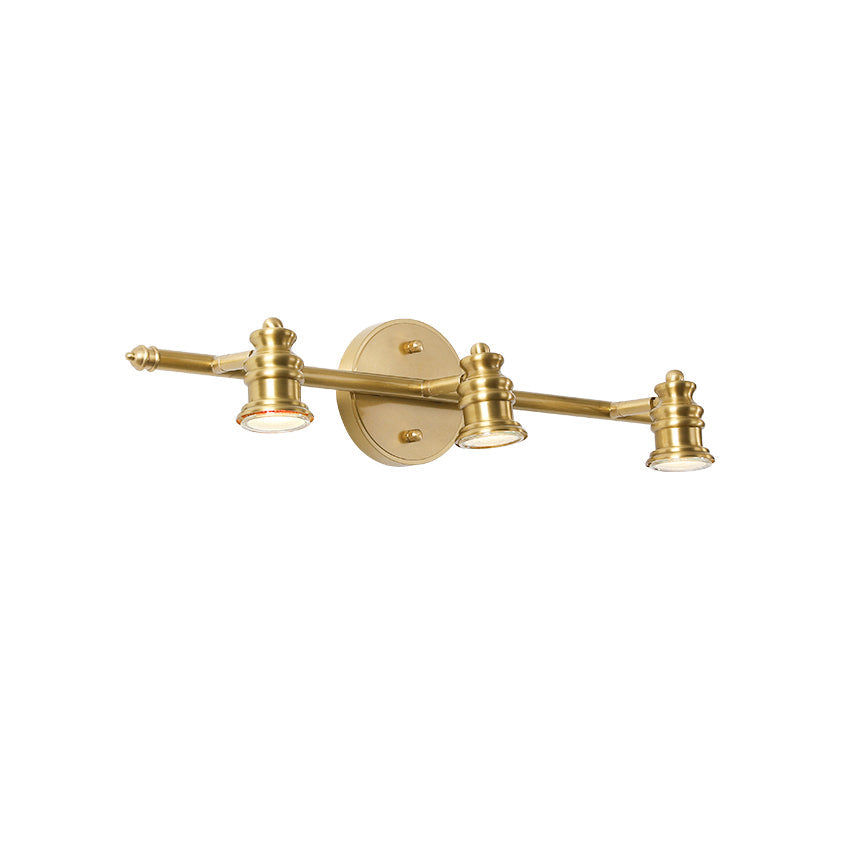 Halophane wall lamp