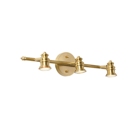 Halophane wall lamp