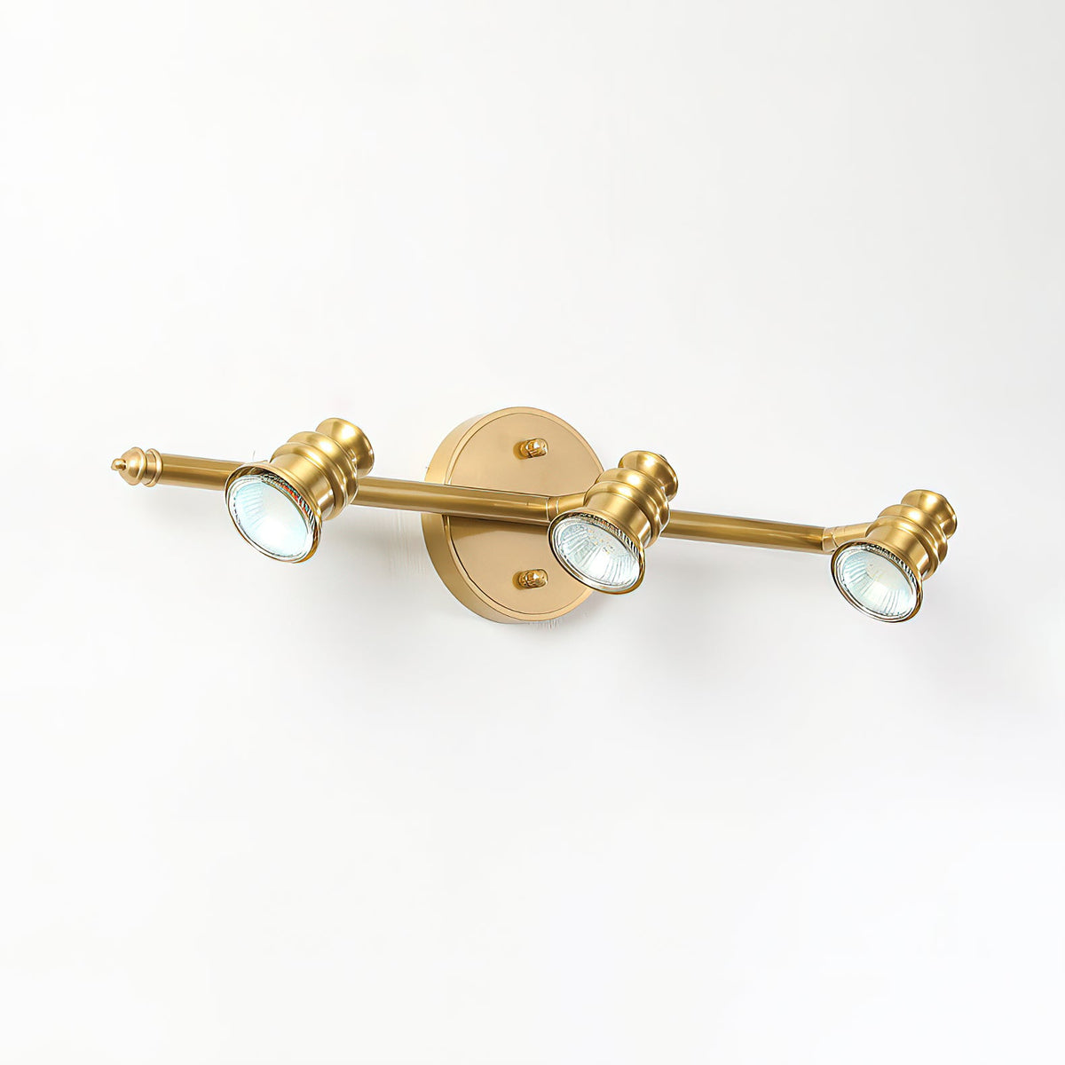 Halophane wall lamp