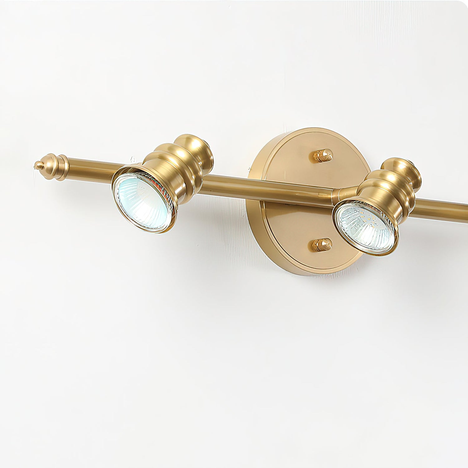 Halophane wall lamp