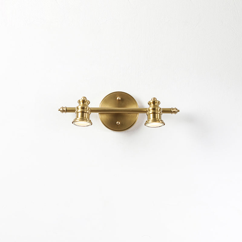 Halophane wall lamp