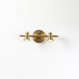 Halophane wall lamp