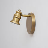 Halophane wall lamp