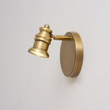 Halophane wall lamp