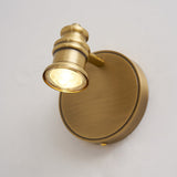 Halophane wall lamp