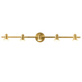 Halophane wall lamp