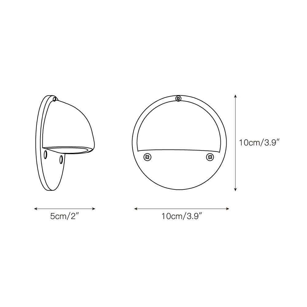 Hardy wall sconce