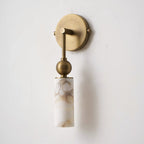 Harlin Alabaster Wall Lamp - Elegant Ambient Lighting for Living Spaces