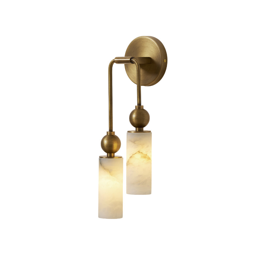 Harlin Alabaster Wall Lamp - Elegant Ambient Lighting for Living Spaces