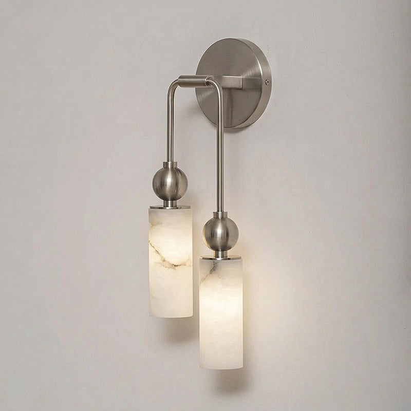 Harlin Alabaster Wall Lamp - Elegant Ambient Lighting for Living Spaces