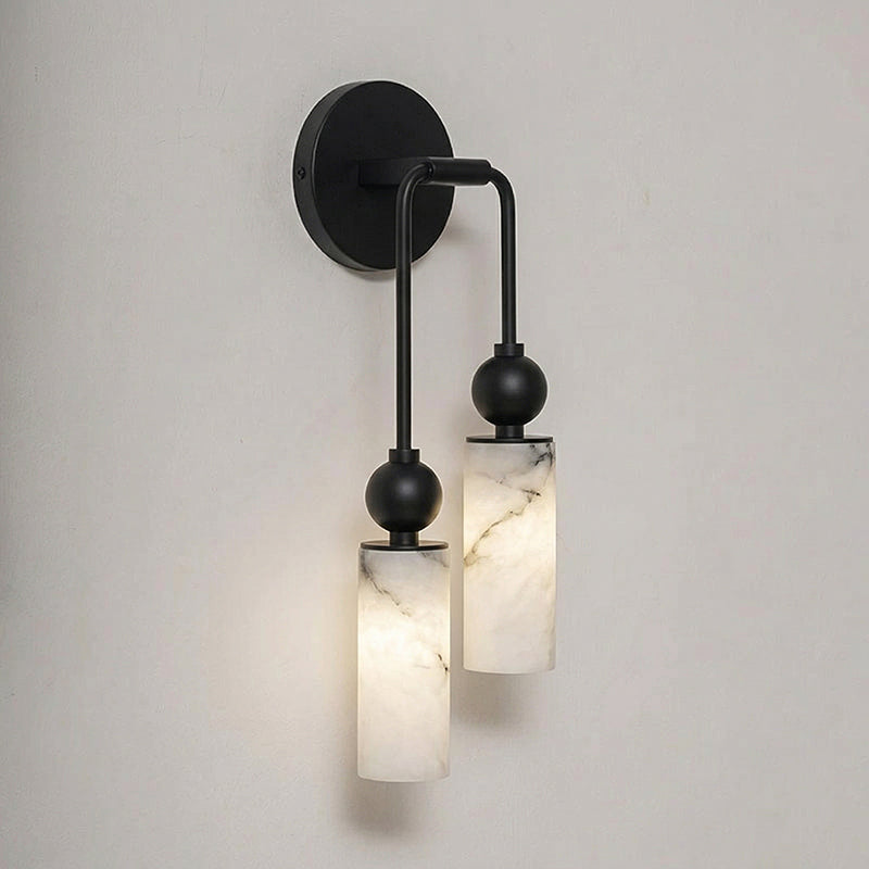 Harlin Alabaster Wall Lamp - Elegant Ambient Lighting for Living Spaces