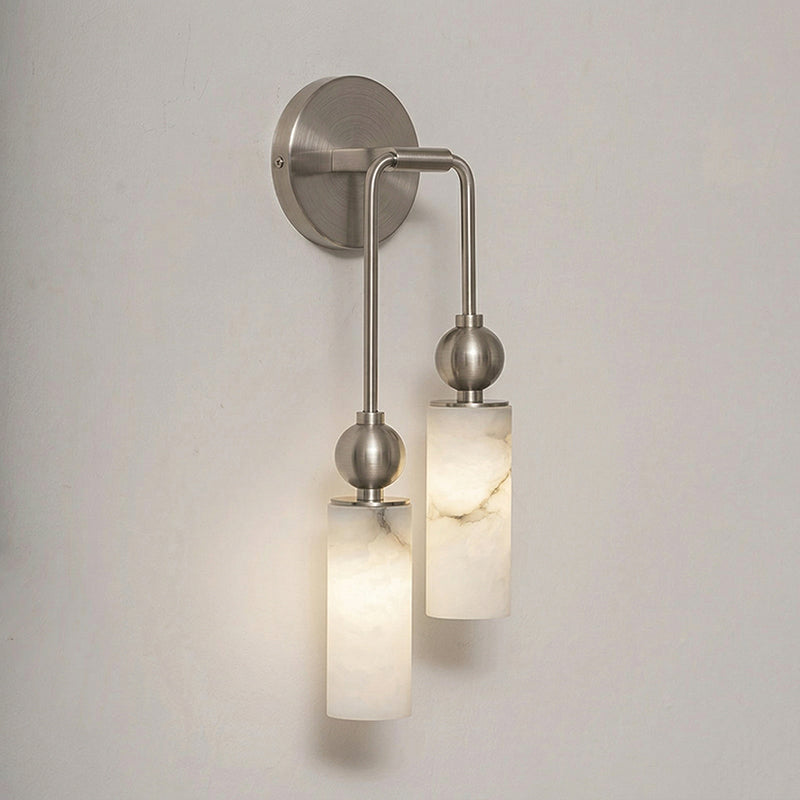 Harlin Alabaster Wall Lamp - Elegant Ambient Lighting for Living Spaces