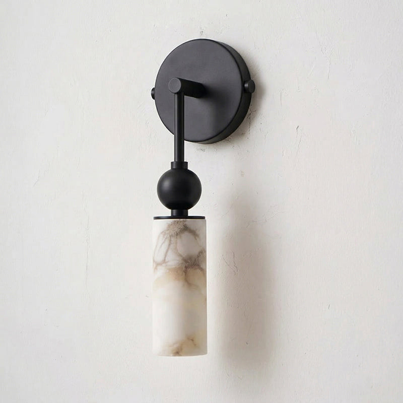 Harlin Alabaster Wall Lamp - Elegant Ambient Lighting for Living Spaces