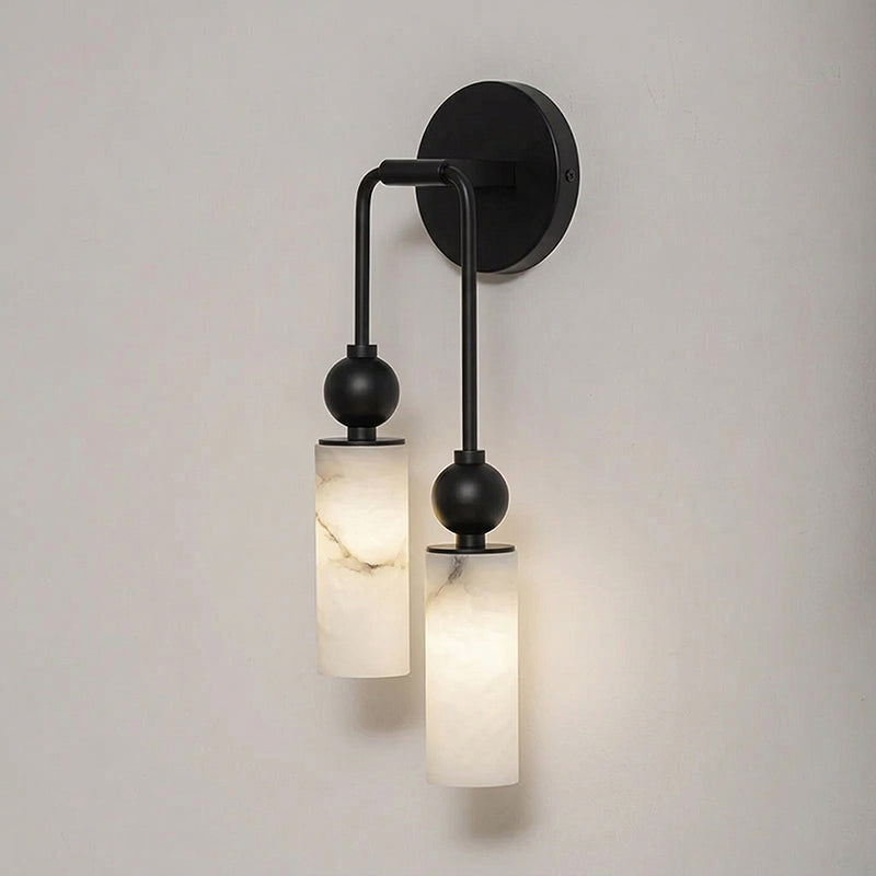 Harlin Alabaster Wall Lamp - Elegant Ambient Lighting for Living Spaces