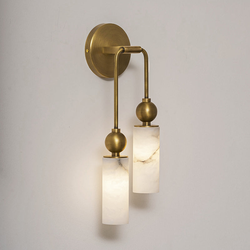 Harlin Alabaster Wall Lamp - Elegant Ambient Lighting for Living Spaces