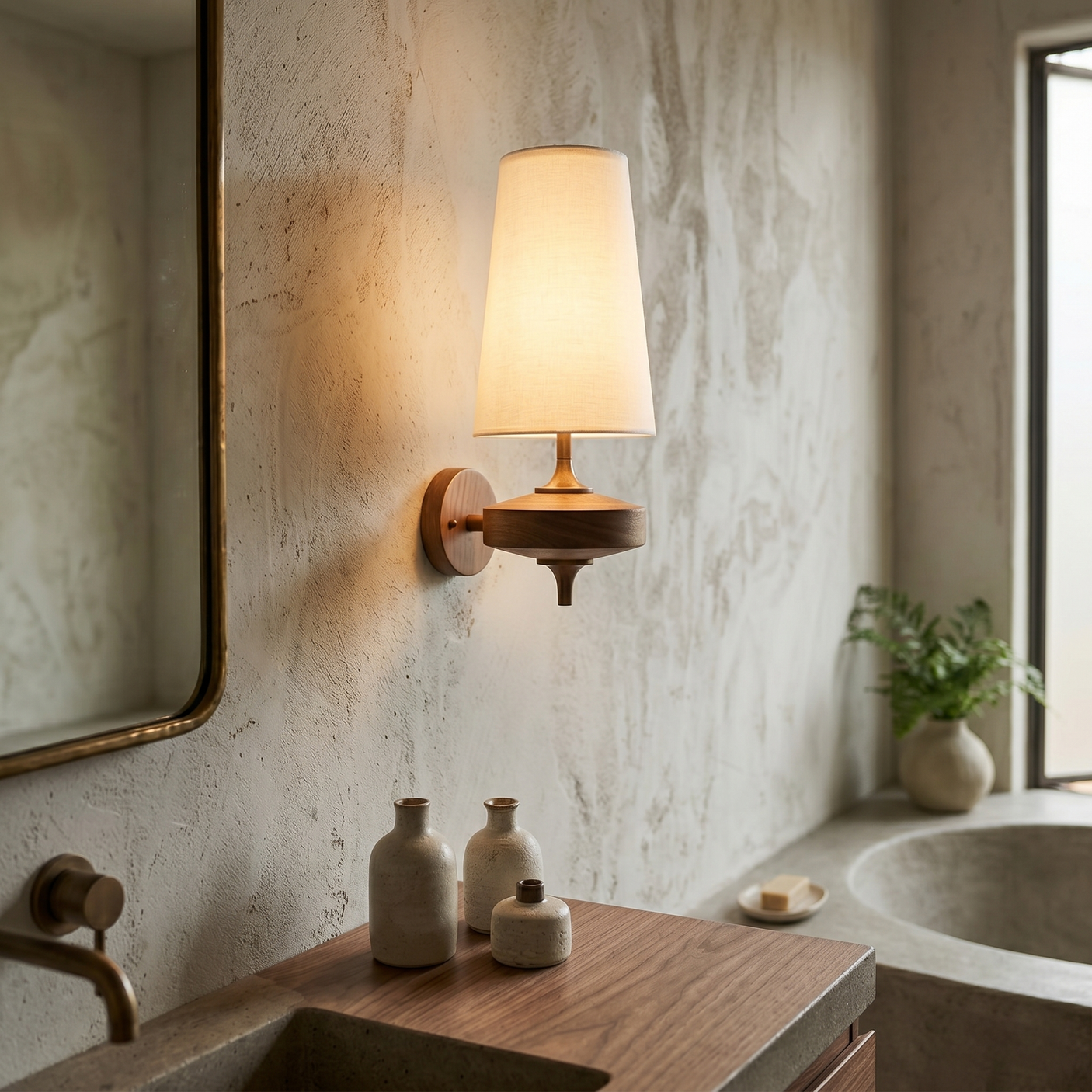 Hour Rho Wandleuchte für Wohnräume, modernes Design