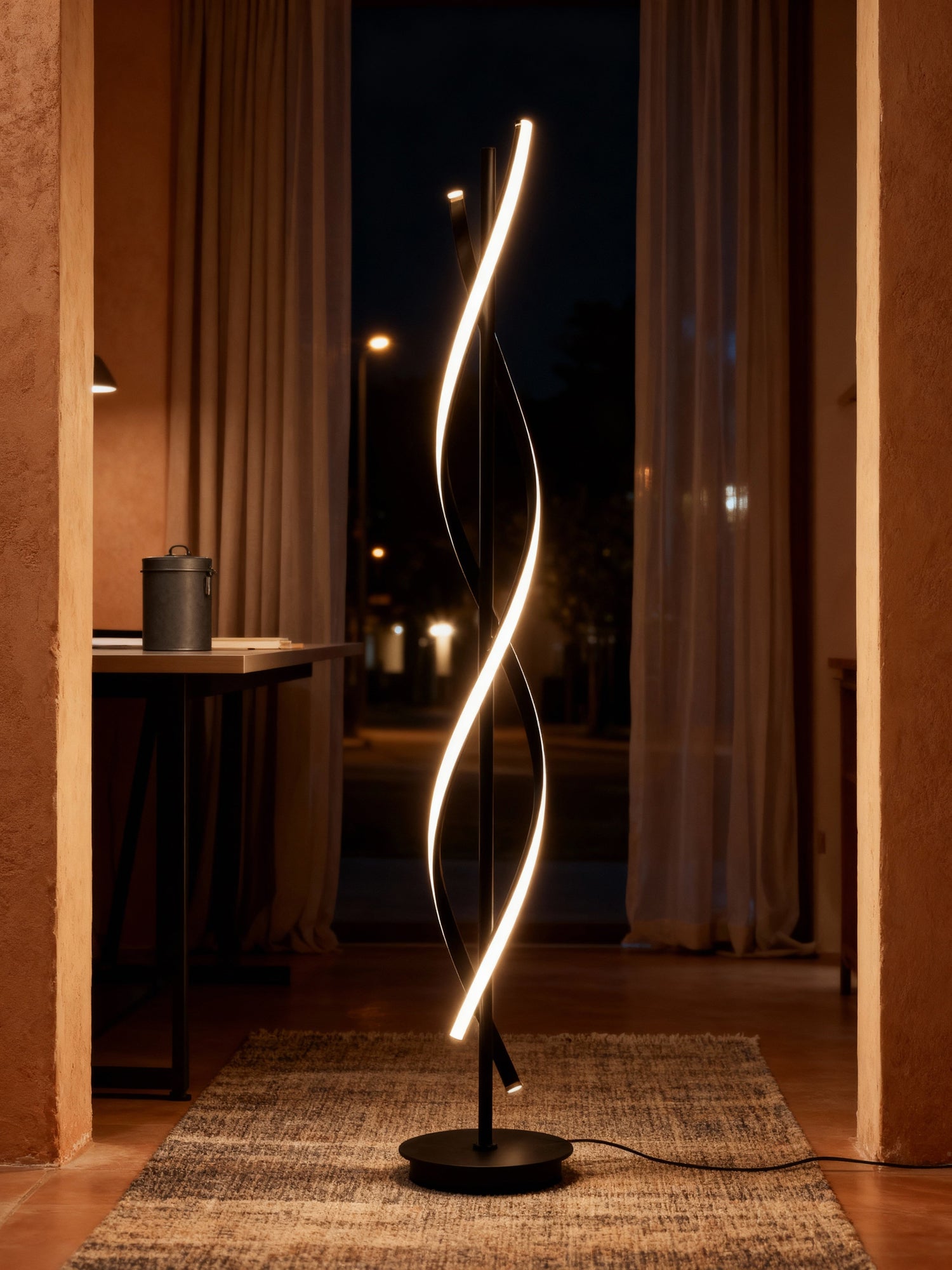 KadeLight | Stylish Modern Arc Floor Lamp for Living Room Decor