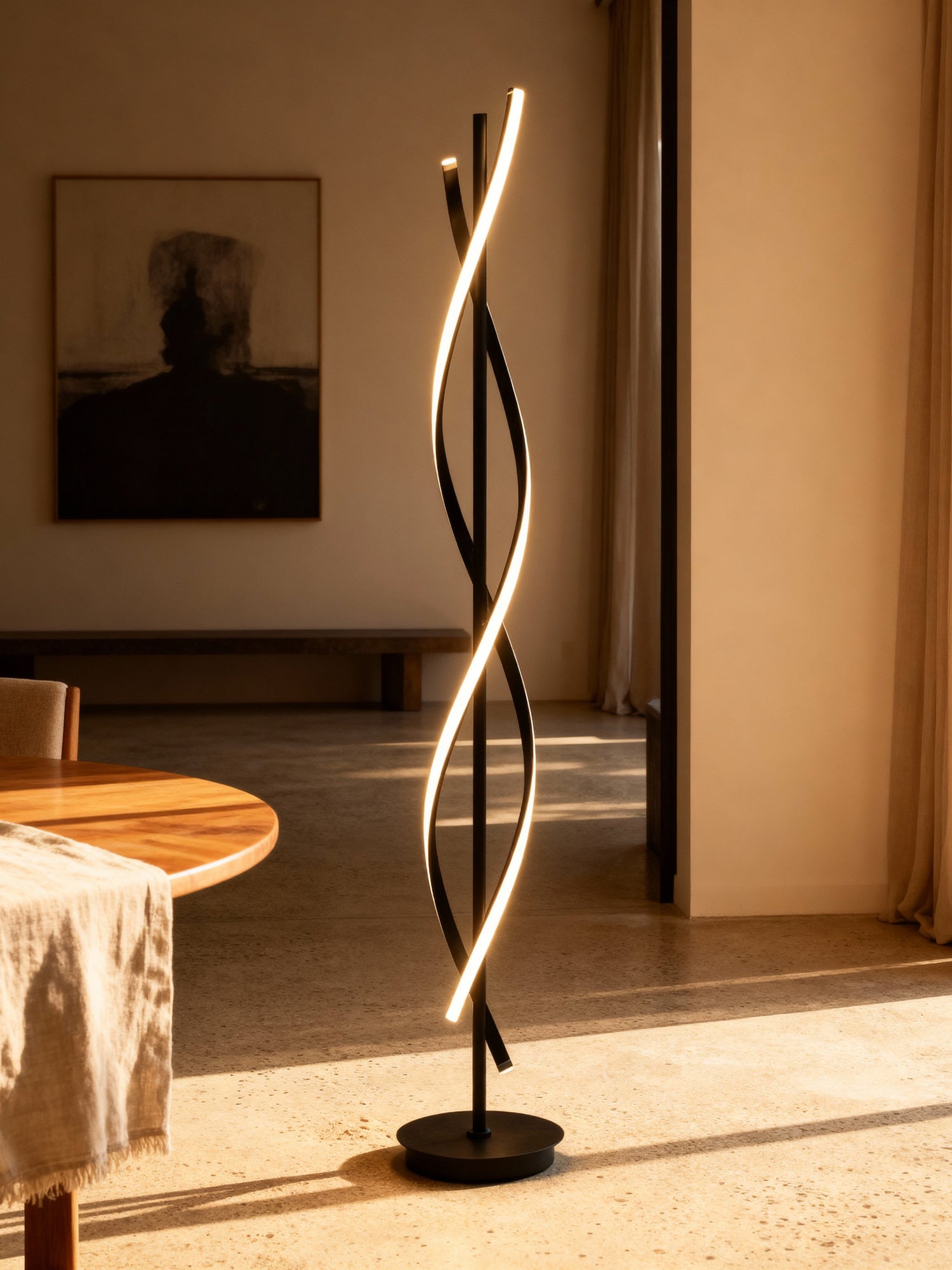 KadeLight | Stylish Modern Arc Floor Lamp for Living Room Decor