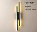 Modern LED Wall Sconce with Copper Pipe and Acrylic Shade
