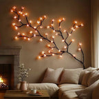 LED Lighted Wall Art with Decorative Branch Design for Cozy Ambient Lighting