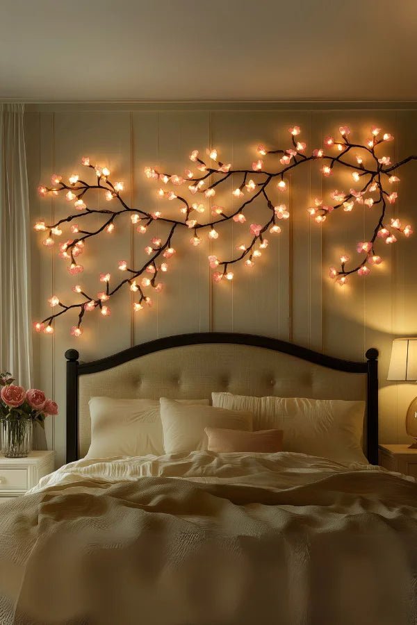 LED Lighted Wall Art with Decorative Branch Design for Cozy Ambient Lighting