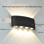 Modern LED Wall Sconces White Up-Down Indoor Outdoor Wall Lights