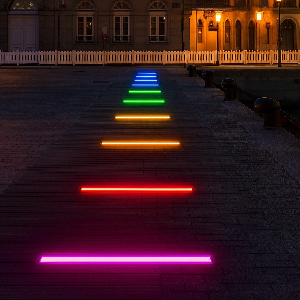 Waterproof In-Ground Outdoor LED Strip Light