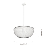 Pleat pendant light