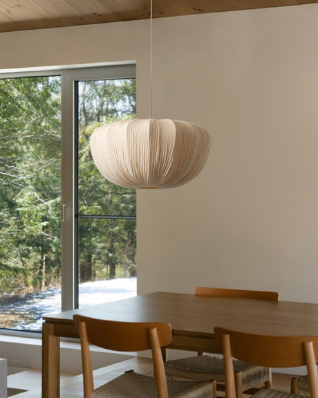 Pleat pendant light