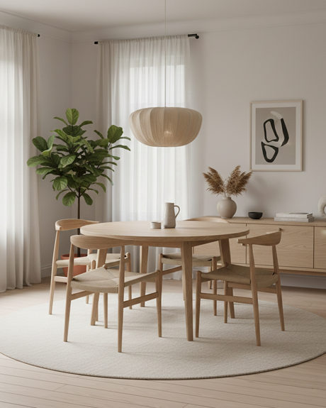 Pleat pendant light