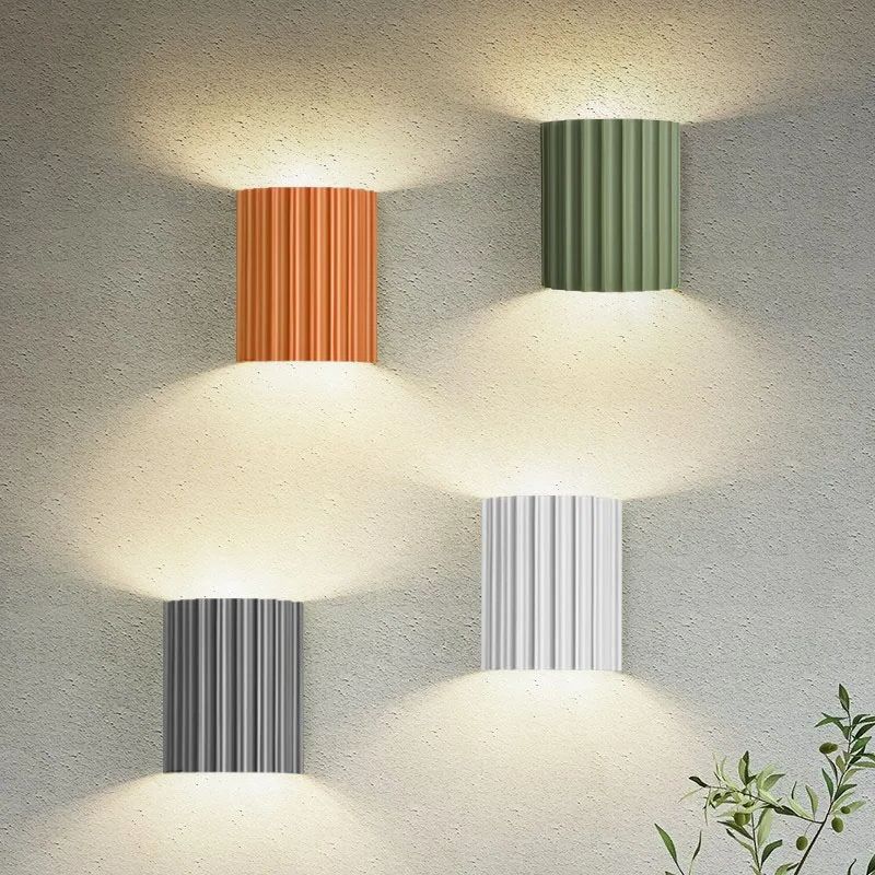 Luminara | Chic Modern Ruffled Shade Wall Sconce Light Fixture