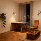 Luminara Elegant Sculptural Brushed Gold Wall Sconce Lighting