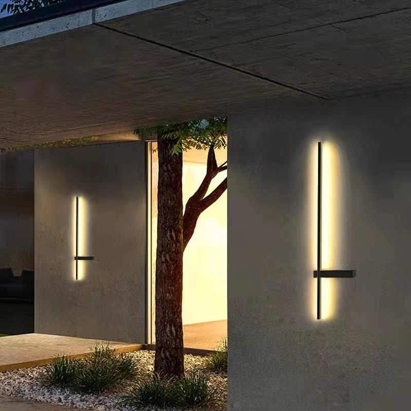 Luminara – Außenwandleuchte im Säulendesign
