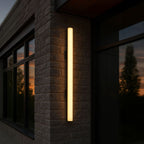 Luminara | Modern Sleek Outdoor Wall Sconce Light Fixture for Patios