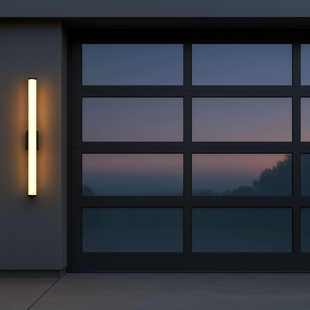 Luminara | Modern Sleek Outdoor Wall Sconce Light Fixture for Patios