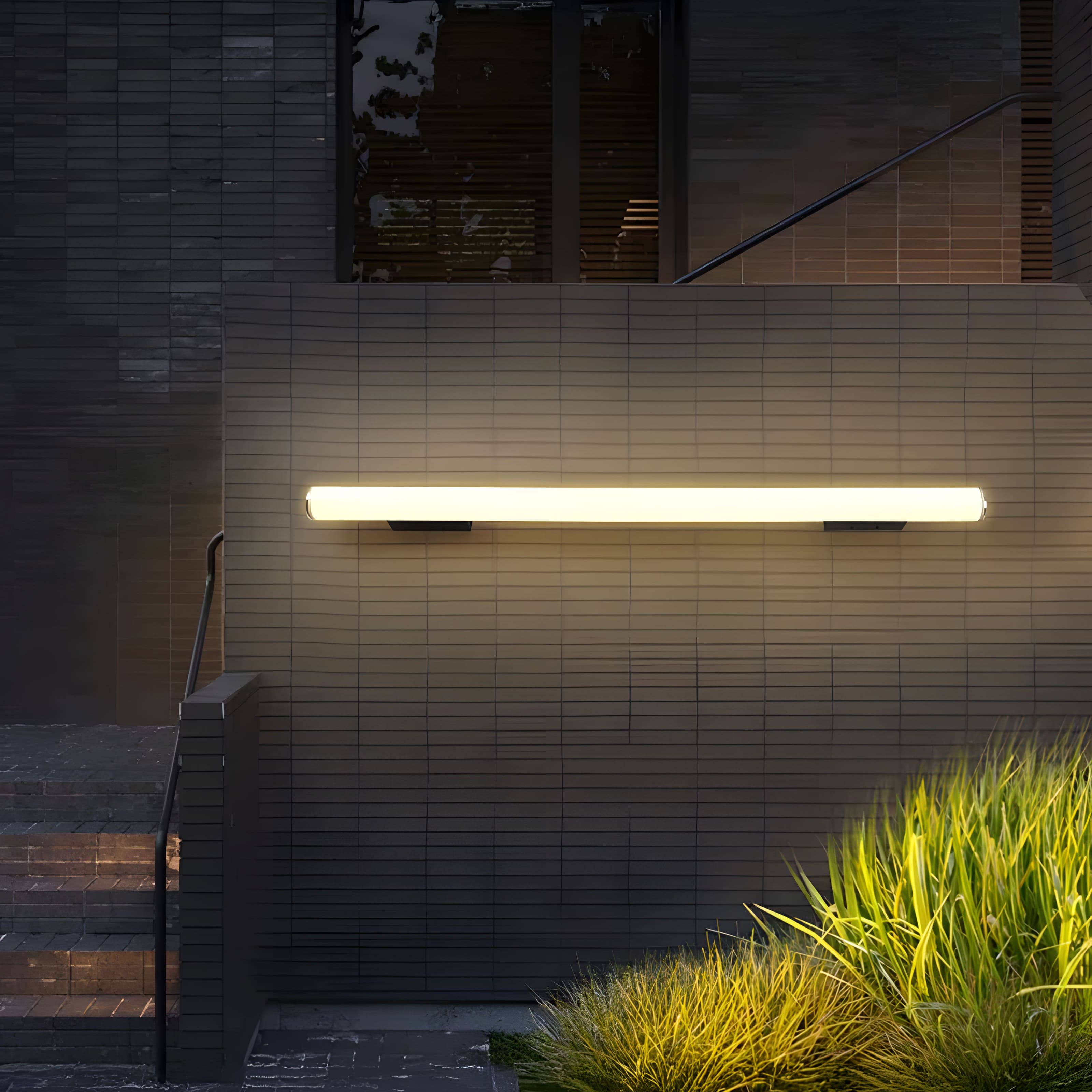Luminara | Modern Sleek Outdoor Wall Sconce Light Fixture for Patios