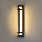 Luminara | Modern Waterproof Square Outdoor Wall Sconce Light