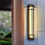 Luminara | Modern Waterproof Square Outdoor Wall Sconce Light
