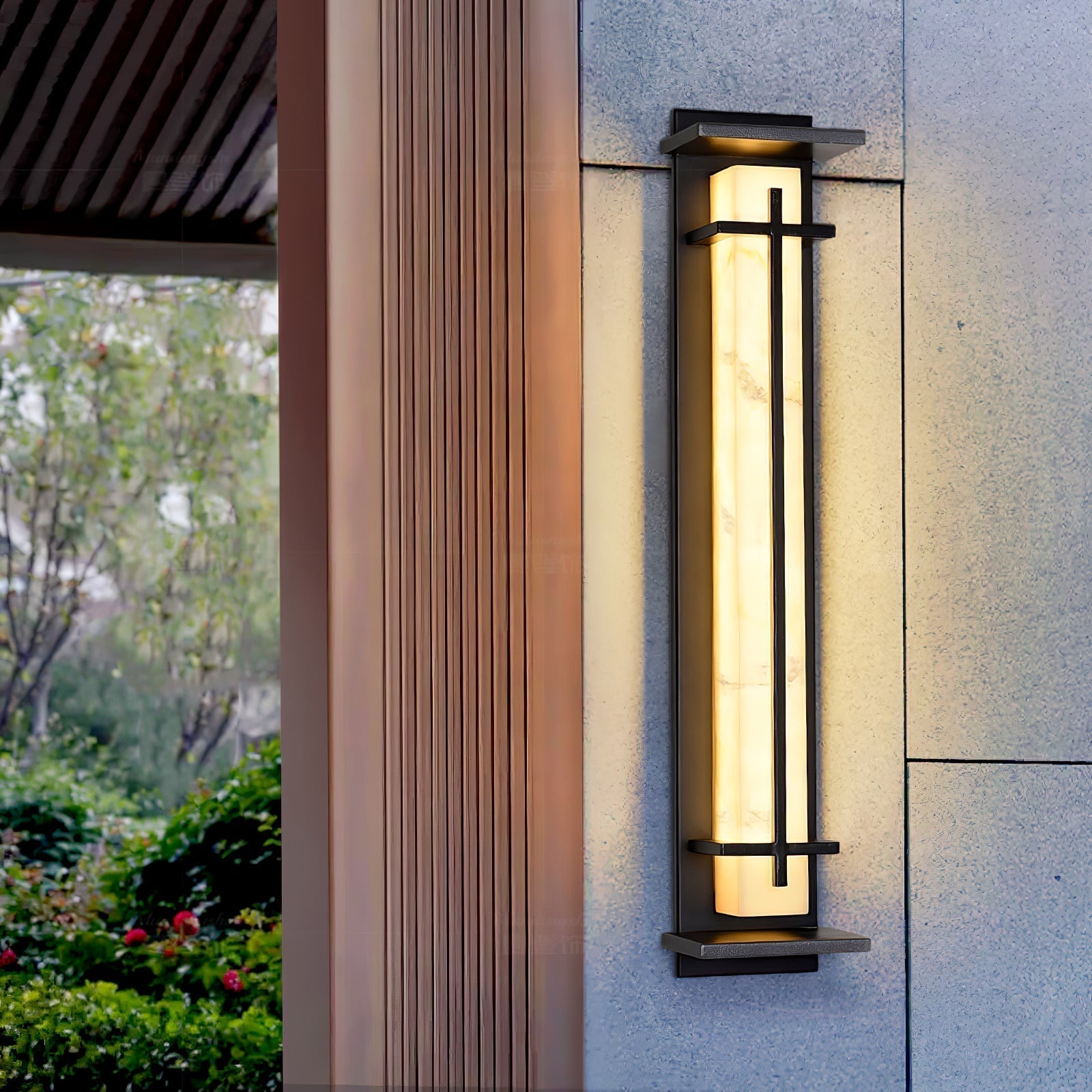 Luminara | Modern Waterproof Square Outdoor Wall Sconce Light