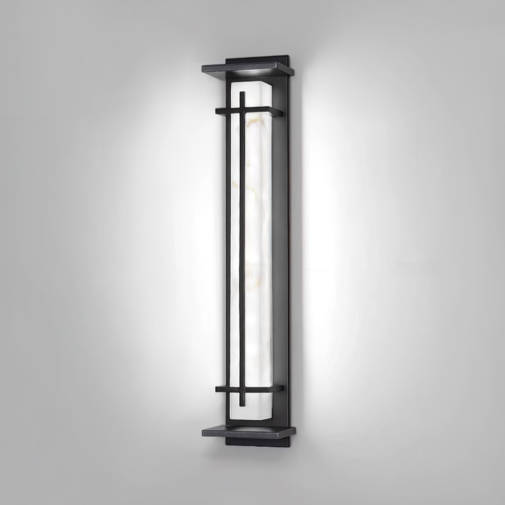 Luminara | Modern Waterproof Square Outdoor Wall Sconce Light