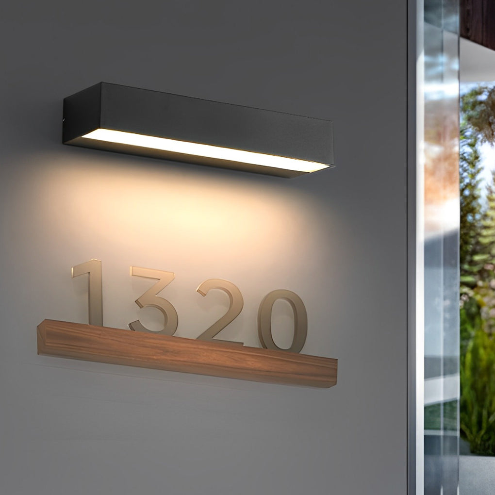 Luminara | Sleek Modern Waterproof Outdoor Wall Light Fixture 7