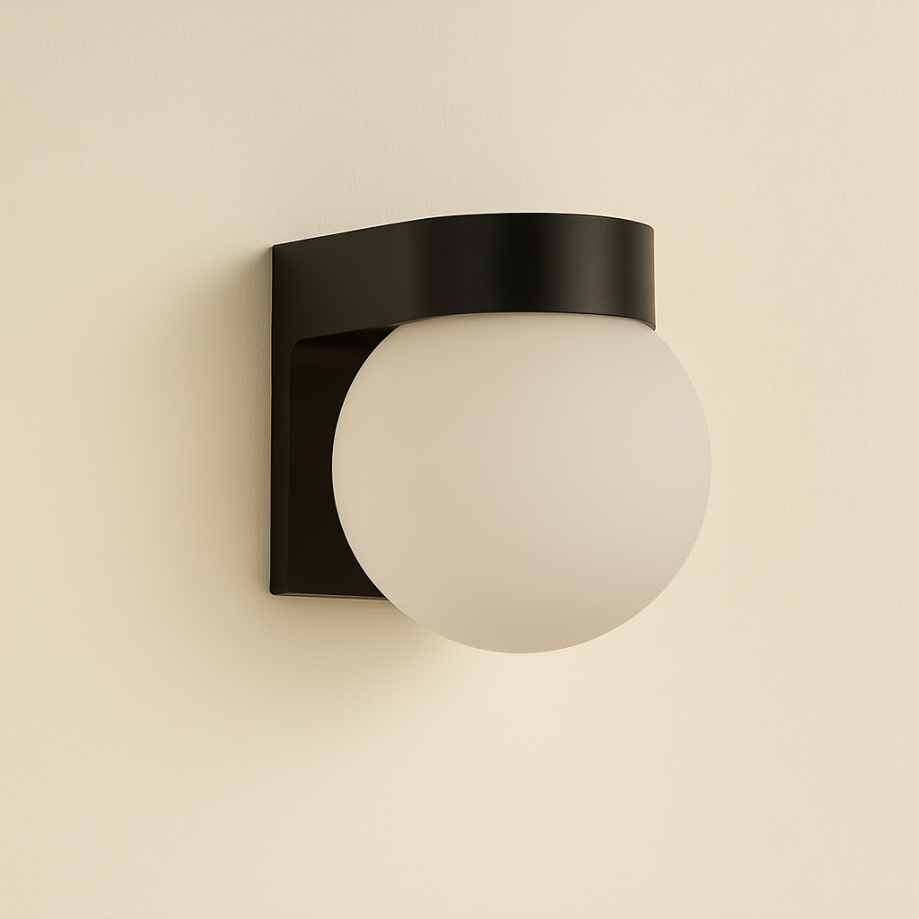 Lunara | Stylish Compact Modern Outdoor Wall Sconce Light Fixture