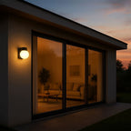 Lunara | Stylish Compact Modern Outdoor Wall Sconce Light Fixture