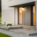 Lunara | Stylish Compact Modern Outdoor Wall Sconce Light Fixture