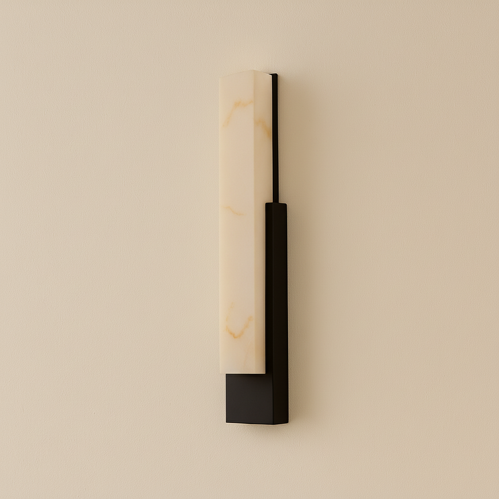 MarbleGlow | Elegant Weather-Resistant Outdoor Wall Lantern Light