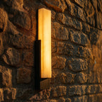 MarbleGlow | Elegant Weather-Resistant Outdoor Wall Lantern Light