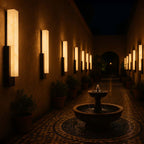MarbleGlow | Elegant Weather-Resistant Outdoor Wall Lantern Light