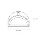Marine Outdoor Wall Sconce - Coastal Weatherproof Exterior Lighting