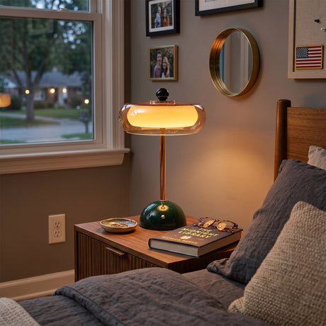 Verdi layered cordless table lamp — supplier photo