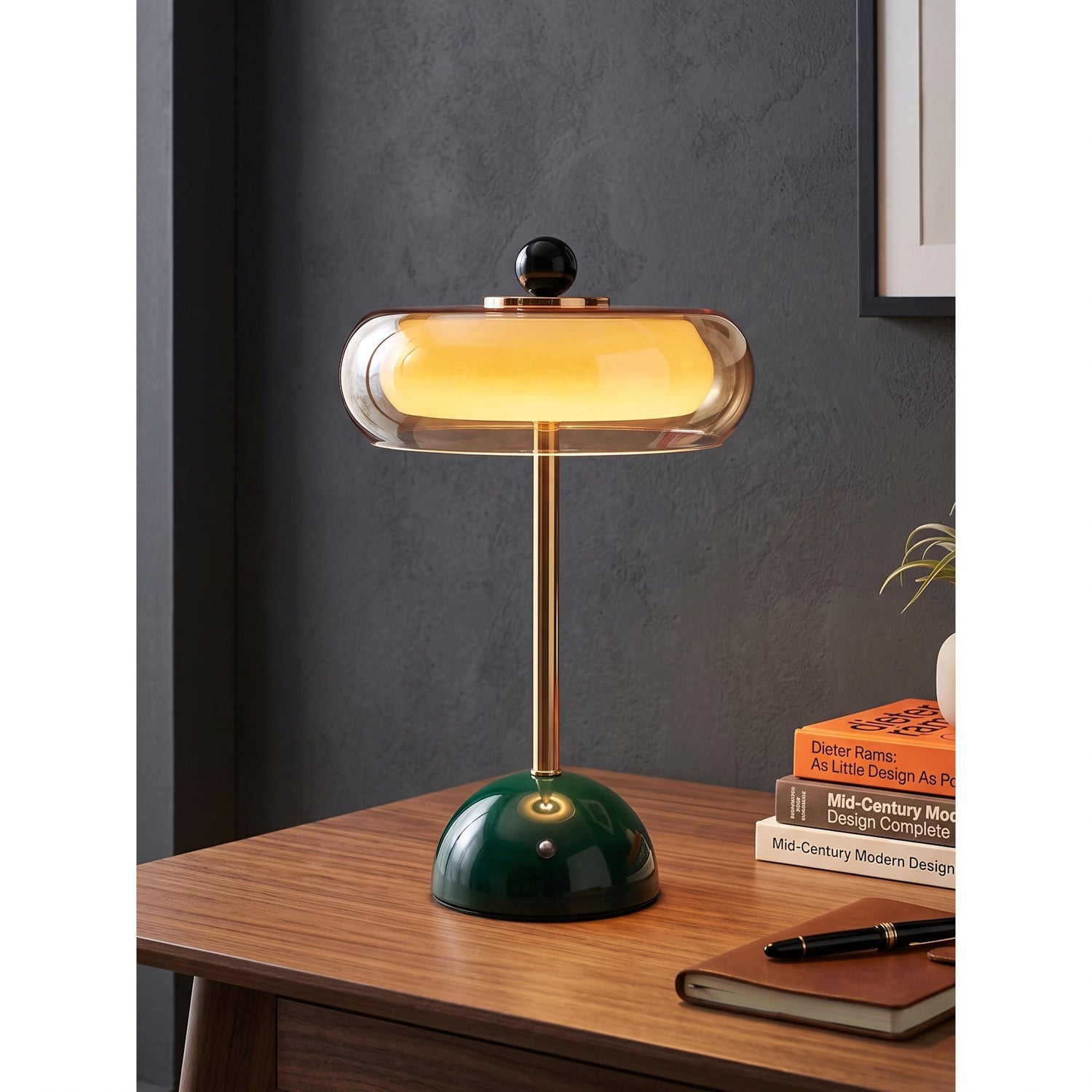 Verdi layered cordless table lamp — supplier photo